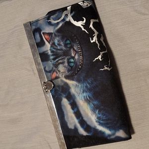 Vintage Cheshire cat Alice in Wonderland movie wallet from Hot Topic